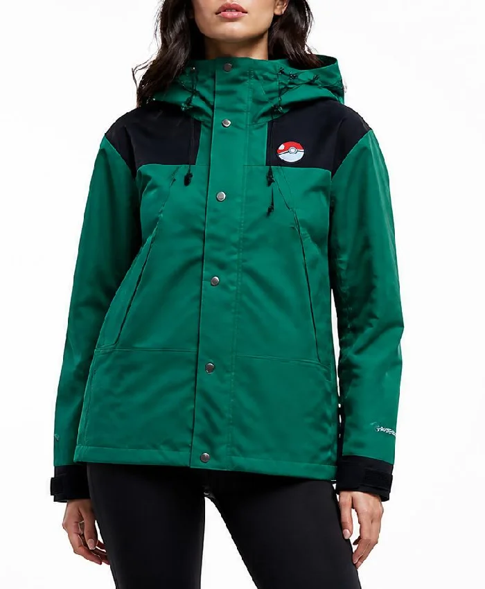 Pokémon x North Face Mountain Green Jackets