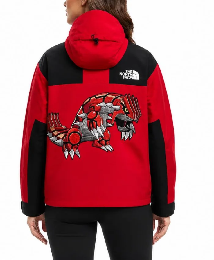 Pokémon x North Face Mountain Reddish Jackets