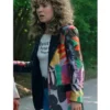 Ponies S01 Haley Lu Richardson Floral Sequin Single Breasted Blazer