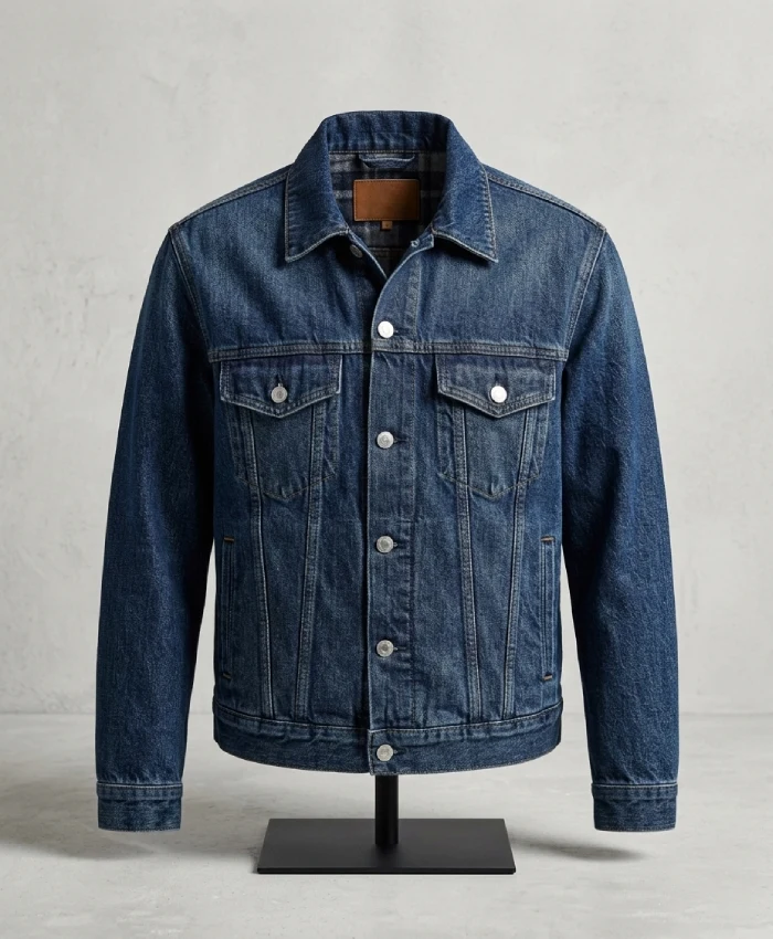Poorna Jagannathan Lanterns Denim Jacket - Image 2