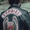 Post Malone Zombies Black Leather Jacket