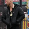 Power Book II Ghost S02 Lorenzo Tejada Hooded Leather Jacket