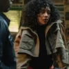 Power Book II Ghost S03 Effie Morales Brown Jacket