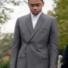 Power Book II Ghost Tariq St Patrick Grey Coat
