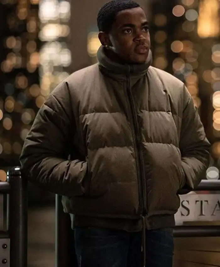 Power Book II Ghost Tariq St Patrick Puffer Bomber Jacket