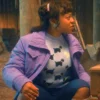 Priah Ferguson Stranger Things S05 Erica Sinclair Purple Jacket