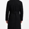 Princess Leonor 2026 Black Wool Coat Men