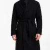 Princess Leonor 2026 Black Wool Coat Mens