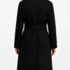Princess Leonor 2026 Black Wool Coat Women