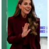 Princess Of Wales Kate Middleton Charing Cross Hospital Visit 2026 Blazer