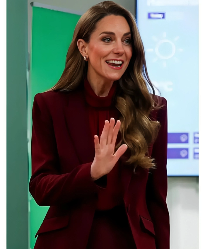 Princess Of Wales Kate Middleton Charing Cross Hospital Visit 2026 Blazer