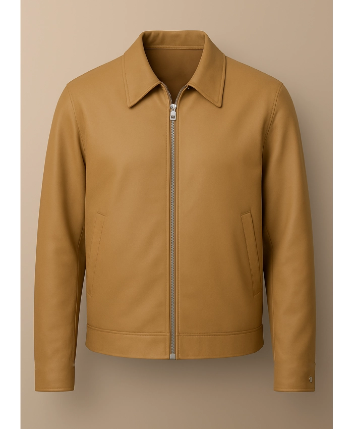 Alternative view of Project Hail Mary Christopher Miller Leather Jacket