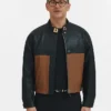 Project Runway S22 Christian Siriano Leather Jacket Mens
