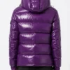 Purple Moncler Puffer Jacket Women