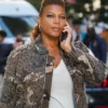Queen Latifah The Equalizer Season 3 Grey Cotton Jacket Sale