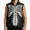 RARE Vilanto Skeleton Leather Vest Mens