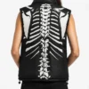 RARE Vilanto Skeleton Leather Vest Women