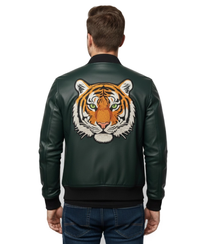 Tiger Leather Jacket