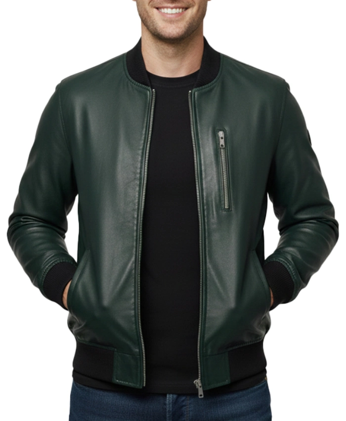 Tiger Leather Jacket - Image 2