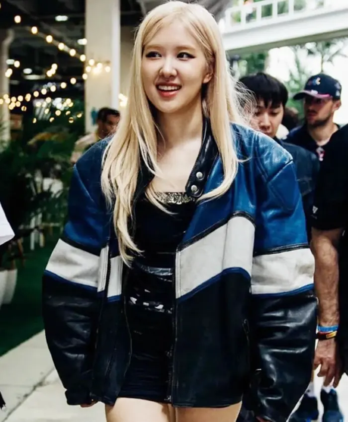 ROSE F1 Miami GP Racer Leather Jacket