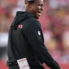 Raheem Morris 2025 Atlanta Falcons Coach Sideline Black Pullover Unisex Hoodie