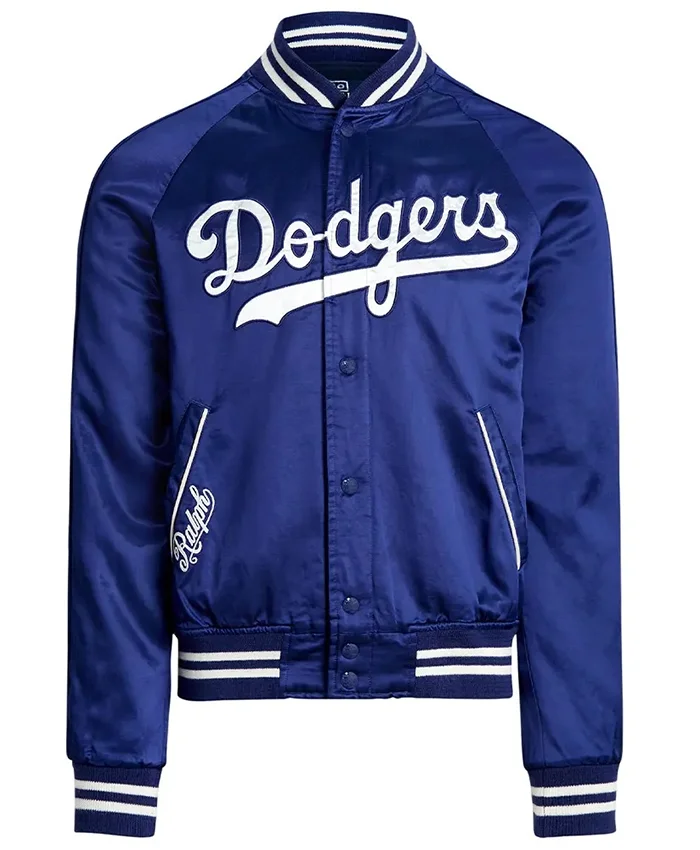 Ralph Lauren Dodgers Blue Varsity Jacket