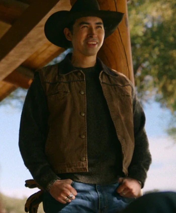 Ransom Canyon 2025 Jake Longbow Brown Denim Vest