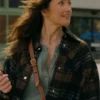 Ransom Canyon 2025 Minka Kelly Brown Plaid Shacket