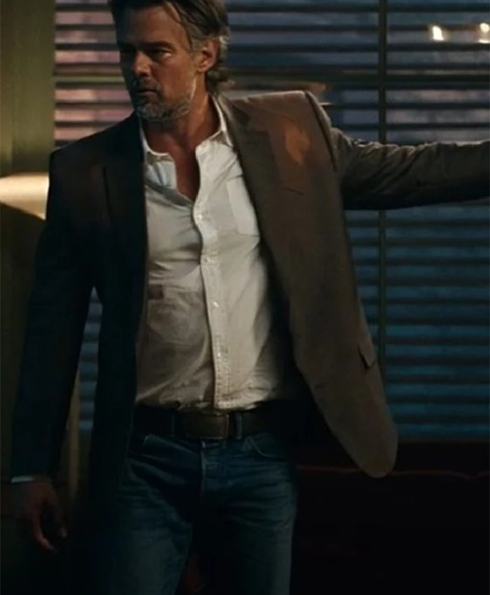 Ransom Canyon Josh Duhamel Brown Blazer