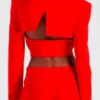 Ransom Canyon Meta Golding Cropped Blazer