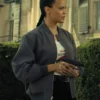 Reacher S03 Maria Sten Bomber Jacket