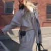Real Housewives Of Salt Lake City S06 Heather Gay Trench Coat In White