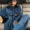 Real Housewives Of New York City S15 Jessel Taank Blue Coat