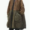 Real Housewives Of New York City Season 15 Jenna Lyons Two Tone Quilted Parka Jacket For Unisex