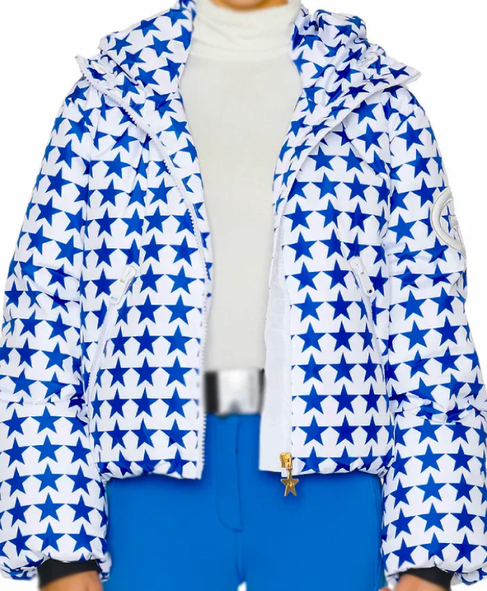 Real Housewives Of SLC S06 Bronwyn Blue Star Puffer Jacket