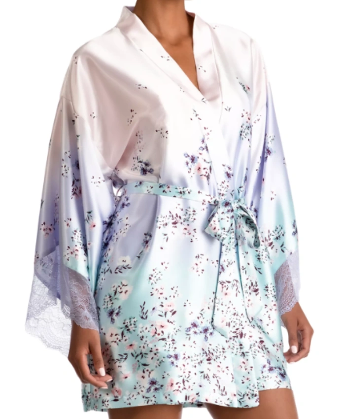 Real Housewives Of SLC S6 Lisa Barlow Floral Lace Robe