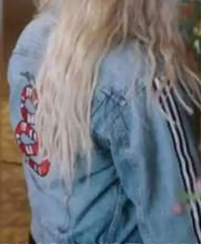 Real Housewives Of Salt Lake City Heather Gay Denim Blue Jacket
