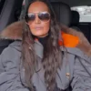 Real Housewives Of Salt Lake City Lisa Barlow Gray Puffer Jacket