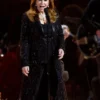 Reba McEntire Grammy 2026 Black Sequin Coat