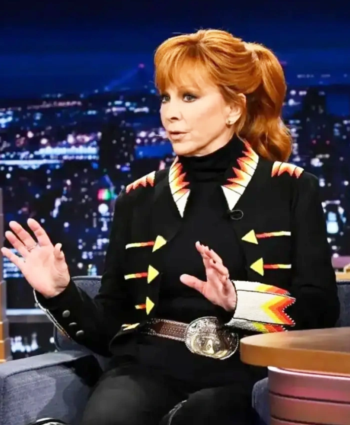 Reba McEntire The Tonight Show Starring Jimmy Fallon S13 Jacket - Image 2