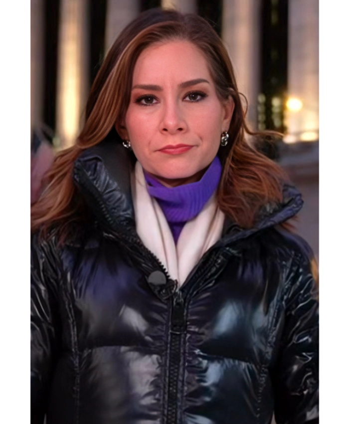 Rebecca Jarvis Good Morning America 2026 Down Puffer Jacket Coat