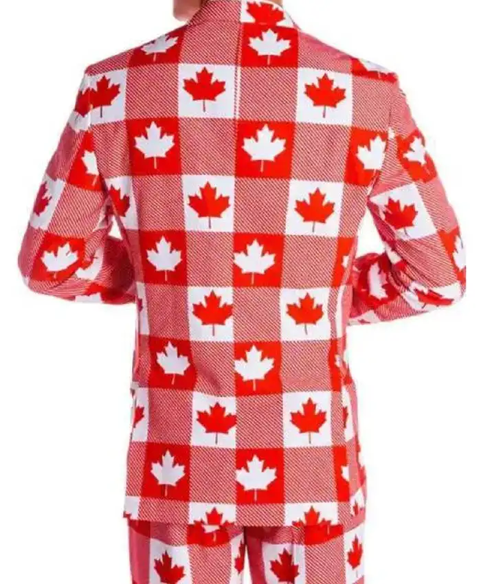Toronto Maple Leaf Red And White Suit - Image 3