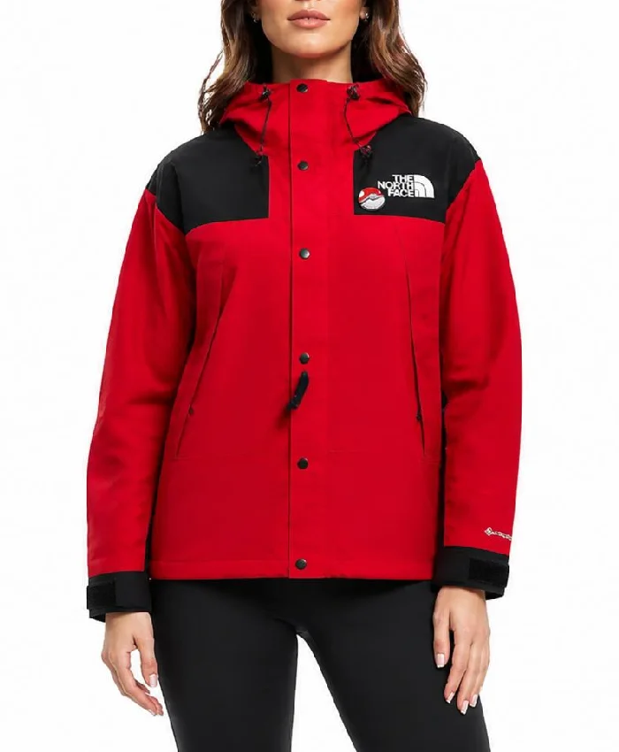 Reddish Pokémon x North Face Mountain Jackets