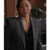 Reenie Greene Tracker S03 Fiona Rene Grey Blazer