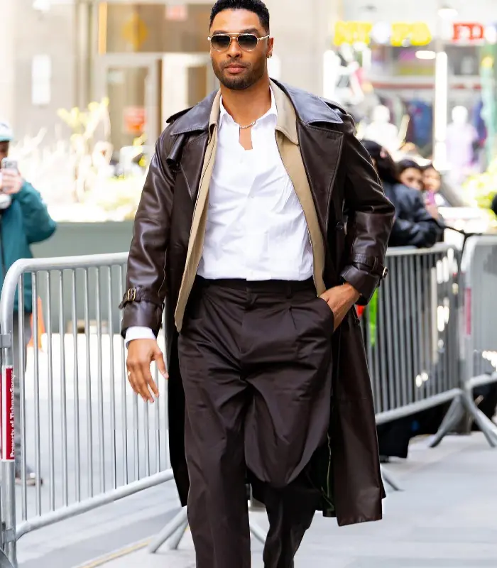 Rege Page New York City 2026 Leather Coat