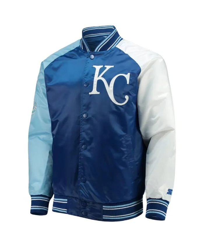 Reliever Kansas City Royals Varsity Satin Jacket
