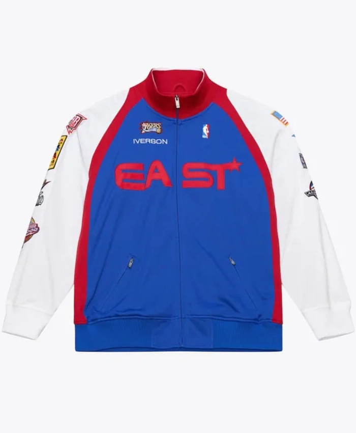 Relive The All Star Magic With The 2006 Allen Iverson Authentic Jacket. Sleek Design Durable Materials And Perfect For Everyday Fan Style