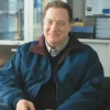 Rental Family 2025 Brendan Fraser Blue Bomber Jacket