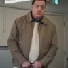 Rental Family 2025 Brendan Fraser Brown Cotton Jacket