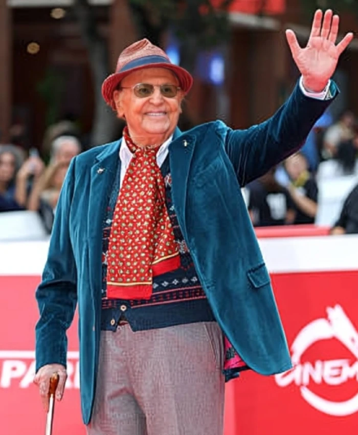Renzo Arbore The 20th Rome Film Festival Blue Blazer